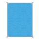 Пляжна підстилка, пляжний килимок антіпесок, пляжний килимок sand mat | 200х200 см синя