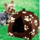 Мягкий домик будка  для животных Pet Hut коричневый