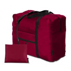 Дорожня сумка для ручної поклажі Coverbag бордо 40*30*20 см Wizzair