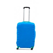 Чехол для чемодана  Coverbag дайвинг L голубой