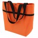 Складная хозяйственная сумка – трансформер 2 в 1 Шоппер на колесиках Оранжевая