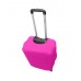 Чохол для валізи Coverbag дайвінг M рожевий