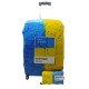 Чохол для валізи Coverbag M Pantone принт 0435