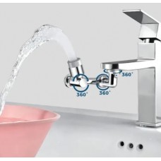 Насадка аэратор на кран Faucet splash head Поворотная головка 1080 градусов пластик