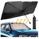 Солнцезащитная шторка – зонт на лобовое стекло в авто ∙ Автомобильный козырек для защиты от солнца