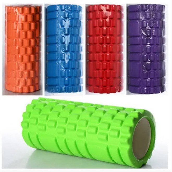 Масажний ролик, валик для масажу спини WCG  K1 33*10см 