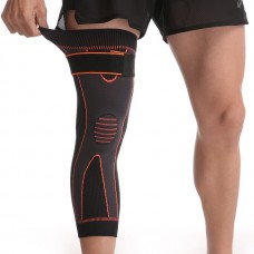 Бандаж удлинённый на голень и коленный сустав KNEE SUPPORT эластичный 