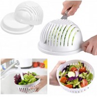 Салатница овощерезка чаша для нарезки овощей и салатов Salad Cutter Bowl 3в1 