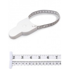 Сантиметрова стрічка висувна Measure tape Біла рулетка для вимірювання об'ємів тіла