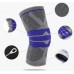 Коленный ортез наколенник Knee Pad динамический бандаж с силиконовым кольцом (1шт) L