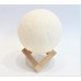 Светильник настольный сенсорный ночник лампа Луна 3D Moon Light 15 см