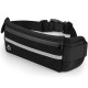 Поясная сумка для телефона водоотталкивающая спортивная Belt-Case  черная