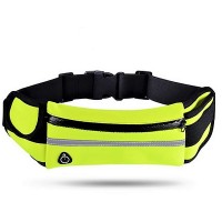 Поясная сумка для телефона водоотталкивающая спортивная Belt-Case  салатовая