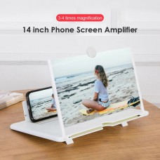 ЗD увеличительное стекло для экрана 10 дюймов Держатель для мобильного Enlarged Screen Пластик Белое