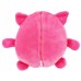 Детская толстовка халат плед трансформер с капюшоном и рукавами Huggle Pets Детская Толстовка Худи розовая