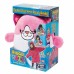 Детская толстовка халат плед трансформер с капюшоном и рукавами Huggle Pets Детская Толстовка Худи розовая