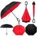 Зонтик автомат Umbrella Красный, зонт перевертыш, умный зонт наоборот.