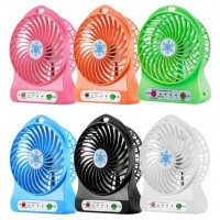 Переносной мини вентилятор  USB  аккумулятор настольный Portable Fan