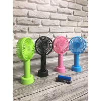 Портативный мини вентилятор  USB  аккумулятор с ручкой и подставкой Classics