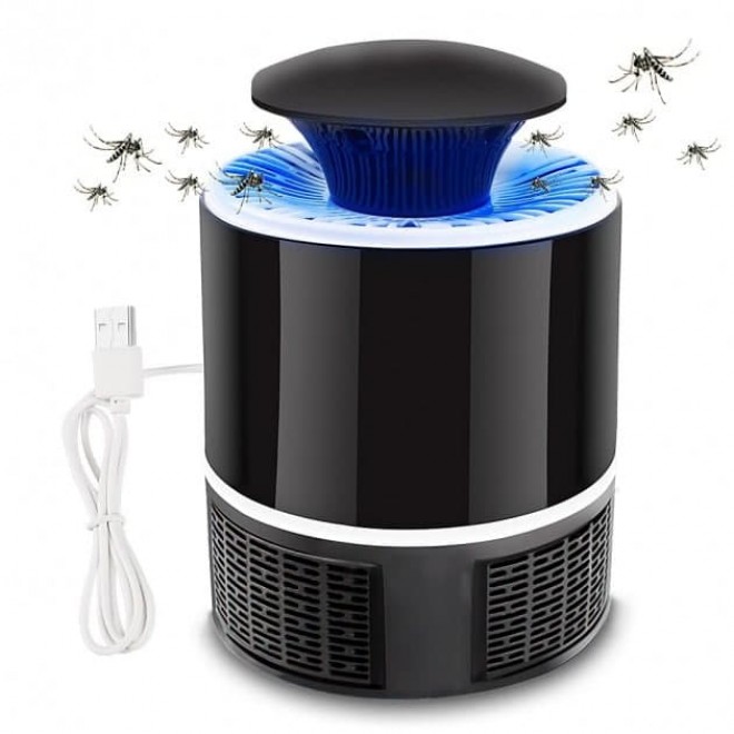 Лампа от комаров Электро ловушка для уничтожения комаров Уничтожитель антимоскитный Отпугиватель MOSQUITO KILLER