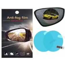 Защитная пленка Anti-fog Film Антидождь Антиблик Антитуман на боковые зеркала автомобиля 100*100  мм 2шт/уп