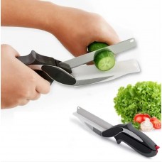 Умный кухонный нож и кухонные ножницы 2в1 Clever Cutter