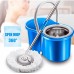Швабра Spin MOP 360 с турбо отжимом и ведром голубое