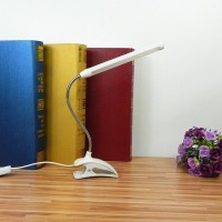 Настольный светодиодный светильник лампа на прищепке (клипсе) TUBE LIGUT USB LED 