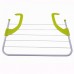 Съемная  подвесная сушилка на батарею  для одежды Fold Clothes Shelf зеленая
