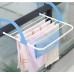 Съемная подвесная сушилка для одежды Fold Clothes Shelf голубая