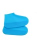 Силіконові чохли бахили для взуття від дощу та бруду розмір M 37-41 розмір блакитні