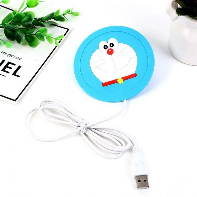 Силиконовая USB подставка для чашки с подогревом Coaster Pad (под чашку кружку) 
