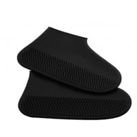 Силиконовые чехлы бахилы для обуви от дождя и грязи размер S 32-36 размер  черные