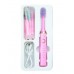 Елетрична зубна щітка Shuke з 4 насадками рожева