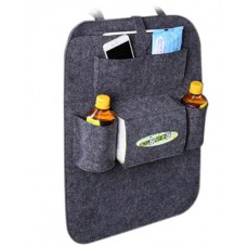 Органайзер для спинки сиденья автомобиля  Vehicle mounted storage bag т.серый