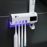  Автоматический диспенсер для зубной пасты Держатель для щеток Toothbrush sterilizer Уф-стерилизатор