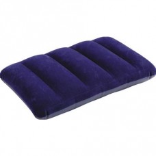 Подушка надувная Intex Pillow синяя  43х28х9 см