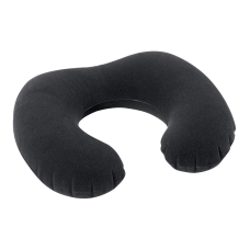 Подушка надувная Intex Pillow  подкова черная 36х30х10см