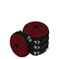 Комплект чехлов для колес Coverbag Premium M бордо 4шт. Комплект чехлов для колес Coverbag Premium M бордо 4шт.