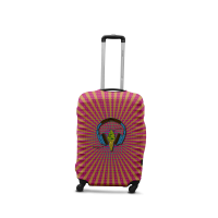 Чехол для чемодана Coverbag наушники S принт 0427 Чехол для чемодана Coverbag наушники S принт 0427