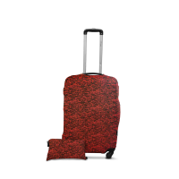 Чехол для чемодана  Coverbag  дайвинг  S красный меланж
