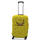 Чохол для валізи Coverbag банан L принт 0424