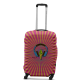 Чехол для чемодана Coverbag наушники L принт 0427