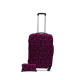 Чехол для чемодана  Coverbag  дайвинг  S  паутина розовая
