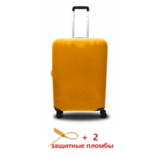 Чехол для чемодана  Coverbag  микродайвинг  S желтый