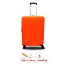Чехол для чемодана  Coverbag  микродайвинг  S оранжевый