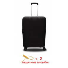 Чехол для чемодана  Coverbag  микродайвинг  S черный