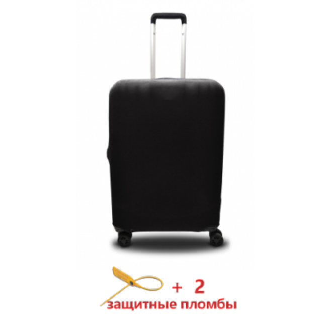 Чехол для чемодана  Coverbag микродайвинг  M черный