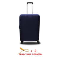 Чехол для чемодана  Coverbag микродайвинг  M синий