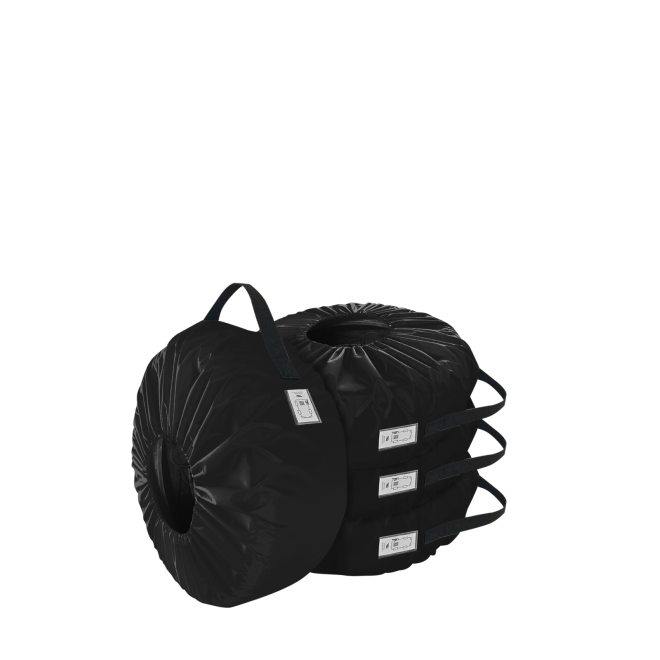 Комплект чехлов для колес Coverbag Eco L черный 4шт.